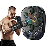 Music Boxing Machine with LED Lights & Bluetooth Speaker – Interactive Punching Bag for Fitness, Rhythm Training & Stress Relief – Home Gym Equipment for Adults