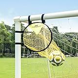 PodiuMax Top Bins Soccer Target Goal, Easy to Attach and Detach to The Goal, Set of 2, for Shooting Accuracy Training