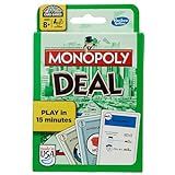 Monopoly Deal Card Game | Quick-Playing Card Game | Fun Games for Families and Kids | Ages 8 and Up | 2 to 5 Players | 15 Mins. | Travel Games