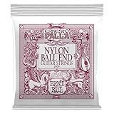 Ernie Ball 2409 Ernesto Palla Nylon Black and Gold Classical Ball End Set , Black & Gold Ball End (28-42)