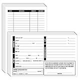 Pet, Dog, Cat Grooming Customer Information Card – Client Contact Profile Record Cards | Printed on Premium Cardstock | 5 x 8 Inches | 50 per Pack