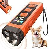 OKSJ Dog Bark Deterrent Device, 2025 Anti Barking Device for Dogs 65FT Far Ultrasound Dog Bark Deterrent, Humane Alternative to Training Collars, Works Indoors & Outdoors - Stubborn Barking Solution
