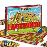 Ravensburger Super Mario Labyrinth Board Game - A Strategic Maze Challenge for Family Nights - Great Birthday Gift - 2-4 Players - Kids Ages 7-10 and Older