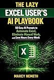 THE LAZY EXCEL USER'S AI PLAYBOOK: 50 Easy AI Prompts to Automate Excel, Eliminate Manual Work, and Save Hours Every Week (THE LAZY MICROSOFT OFFICE USER'S AI PLAYBOOK Book 1)