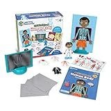 Learning Resources Skill Builders! Human Body Activity Set,17 Pieces, Ages 4+, Preschool Learning Activities, Preschool Science, Preschool Activity Book,Human Body Parts for Kids