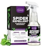 VANQUAR Peppermint Oil Insect & Spider Repellent Spray - All-Natural, Pet-Safe Bug Control for Home, Kitchen & Garden - 16 oz