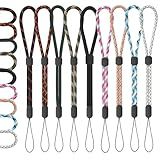 FrgKbTm Hand Wrist Strap Lanyard, 9 Pcs Adjustable Nylon Colorful for Mobile Phone, Camara, Keys, USB Flash Drive, Wallet, ID Name Tag Badge, Mp3, Mp4, GoPro