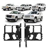 HECASA Headlight Bracket Compatible with 1999-2002 Silverado