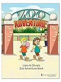Personalized Children’s Zoo Adventure Storybook – Customize with Child’s Name, Hair Color, Gender, and Ethnicity | 28-Page 8.5” x 11” Paperback by First Time Books