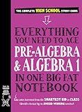 Everything You Need to Ace Pre-Algebra and Algebra 1 in One Big Fat Notebook