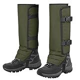 Snake Gaiters Leg Guards, Waterproof Snake Guards, Adjustable Snake Bite Protection for Lower Legs, Snake Chaps for Men&Women