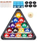 JAPER BEES Regulation Billiard Ball Set with Triangle