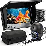 Fishing Camera, 220° Ultra-Wide 1080P HD Underwater Fishing Camera with 4.3" LCD & IR Night Vision, 50ft Cable for Ice Lake Boat Kayak Fishing