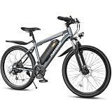 Funhang Electric Bike for Adults, 1000W Peak Ebike, 50Miles 20MPH Electric Mountain Bike, 26" Adult Electric Bicycle with 48V Removable Battery, Fenders,7 Speed, Front Suspension, UL 2849 Certified