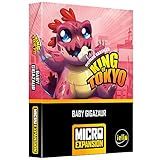 IELLO King of Tokyo: Baby Gigazaur Micro Expansion - Iello, Card Game Expansion to Play with King of Tokyo Base Game