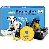 E-Collar - ET-300-1/2 Mile Remote Waterproof Trainer Mini Educator Remote Training Collar - 100 Training Levels Plus Vibration and Sound - Includes PetsTEK Dog Training Clicker