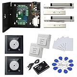 IP Based Smart Office Security Control 2D QR Code Reader Bardcode Cost-Effective Access Control Solution 110V Power Supply Push Button RFID Card Phone APP Remotely Open Lock