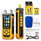 NOYAFA NF-8518 Network Cable Tester with Optical Power Meter, Ethernet Cable Tester, CAT6 Cable Tracker, VFL PoE QC Port Flicker, Length Testing, Fiber Optic Fault Locator, Telephone Line Tracker