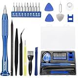 22Pcs Precision Screwdriver Set Repair Tool Cleaning kit for iPhone 6 6S 7 8 X XS XR SE 11 12 13 mini 14 15 16 Plus Pro Max,ipad,MacBook Air Pro,Mac mini,Switch,Apple Watch,Mobile cell phones,etc