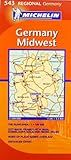 Michelin Map Germany Midwest 543 (Maps/Regional (Michelin))