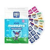 NATPAT Buzz Patch Mosquito Patch Stickers for Kids - Plant Based Ingredients, Non-Toxic - The Original All Natural Citronella Essential Oil Insect Patch, DEET Free, for Toddlers, Kids (60 Pack)