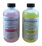 pH Buffer Calibration Solution Kit 2-Pack — one pH 4.00 (red) and one pH 7.00 (Yellow), Each 250 mL (8.4 fl oz) — NIST Traceable Reference Standards for All pH Meters