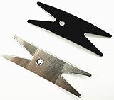 Jiayouy Stainless Steel Multi Spanner Wrench with Microfiber Suede Backing for Guitar Toggle Switch Knob Tuner