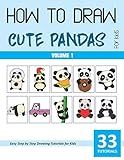 How to Draw Cute Pandas for Kids - Volume 1