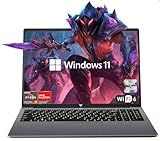 KAIGERR Gaming Laptop, 16.0inch Laptop Computer with AMD Ryzen 7 5000 Series(8C/16T, Up to 4.5GHz), 16GB RAM 512GB NVMe SSD Windows 11 Laptop, Radeon RX Vega 8 Graphics,WiFi 6, Backlit KB