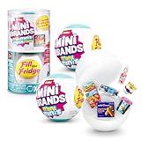 Mini Brands Fill The Fridge Mini Minis Series 1 by ZURU, Collectible Miniature Toy, (2 Capsules)