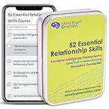 52 Essential Emotional Intelligence Training - Relationship Skills Card Game for Empathy, Trust Building Activities, Conversation Starters, Team Icebreaker Tools - by Harvard Researcher