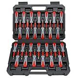 Terminal Removal Tool Kit，For Replaces Universal Vehicle Wire Harness Pin Connector Release Tool Set(26 PCS)