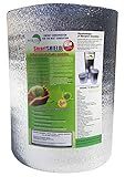 SmartSHIELD -5mm 16''X50ft Reflective Insulation Roll, Foam Core Radiant Barrier, Thermal Foil Insulation - Engineered Foil