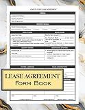 Year To Year Rental Lease Agreement Forms Book: Annual Tenancy Agreement Form | Yearly Rental Contract Form Between Landlord And Tenant | Simple ... Page | Residential Housing Agreement Log Book