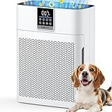 Air Purifiers for Home Large Room up to 2180 Sq Ft, DBFIT HEPA Air Purifier with Washable Nylon Pre-Filter, PM2.5 Air Quality Sensor, Air Cleaner for Pet Hair, Odor, Smoke, Dust, Pollen AP2410