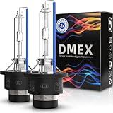 DMEX D2S HID Headlight Bulbs Xenon 35W Replacement 85122 66240 66040 66240CBI - Pack of 2, 6000K Cool White (Not fit Halogen Headlamp)