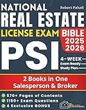 National Real Estate License Exam Bible: The Ultimate Up-To-Date Study Guide to Success the Salesperson and Broker Exams. Using Explained Exam-Like Practice Tests and Stress-Reducing Study Techniques