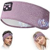 Perytong Sleep Headphones Bluetooth 5.4 Headband, Wireless Headband Headphones for Sleeping, Running, Yoga, Fitness, Travel, Meditation, Suitable for Side Sleepers, Gift for Men Women, Tech Gadgets