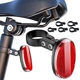 DDJ 2025 Upgraded for Apple AirTag & Moto Tag Bike Mount, Hidden Bike Reflectors Air Tag Holder, Waterproof Anti-Theft GPS Tracker Case with Screws & Tools, for Mountain Bikes/Scooter/Electric Bicycle