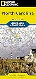 North Carolina Map (National Geographic Guide Map)