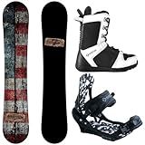 Camp Seven Drifter and APX Men's Complete Snowboard Package New (163 cm Wide, Boot Size 13)