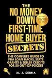 The No Money Down First-Time Home Buyer Secrets: The Complete Guide to FHA Loan Hacks, State Grants & Seller Credits for $0 Out-of-Pocket