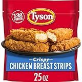 Tyson Fully Cooked Crispy Chicken Strips, 25 oz (Frozen)