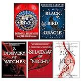 Deborah Harkness All Souls Series (1-5) Books Collection Set (A Discovery of Witches, Shadow of Night, The Book of Life, Time's Convert & The Black Bird Oracle)