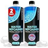 AquaDoc Hot Tub Defoamer - Spa Anti Foam Concentrate, 32 oz (2 Pack)