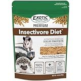 Premium Insectivore Diet (1.25lb) - Healthy Nutritious Chicken Based High Protein Pellet Diet - for Sugar Gliders, Hedgehogs, Opossums, Skunks & Other Insectivores