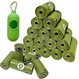 Enhanced Strength Dog Poop Bags - 300 Count Leak-Proof Scented Rolls | Biodegradable Pet Waste Bags with Dispenser, Extra Thick Dog Poo Bags for Puppy & Large Breed Cleanup