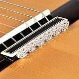 Classical Guitar Flamenco Acoustic Guitar Plastic Beads in Transparent for Nylon Strings by Alba Guitar Beads