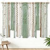 MEIVINES Macrame Wall Hanging Large Boho Tapestry Macrame Wall Art Decor