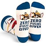 Lavley Zero Pucks Given Hockey Socks - Gift for Hockey Players and Fans, for Men and Women